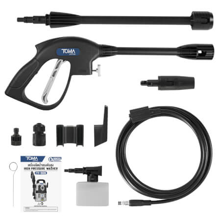 เครื่องฉีดน้ำแรงดันสูง TOMA JAPAN รุ่น ITV-180B 180 บาร์ 2200 วัตต์_7